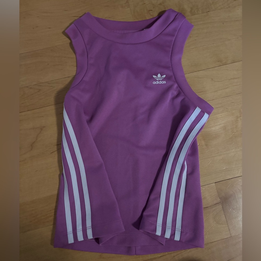 Adidas Stripe Tank Top